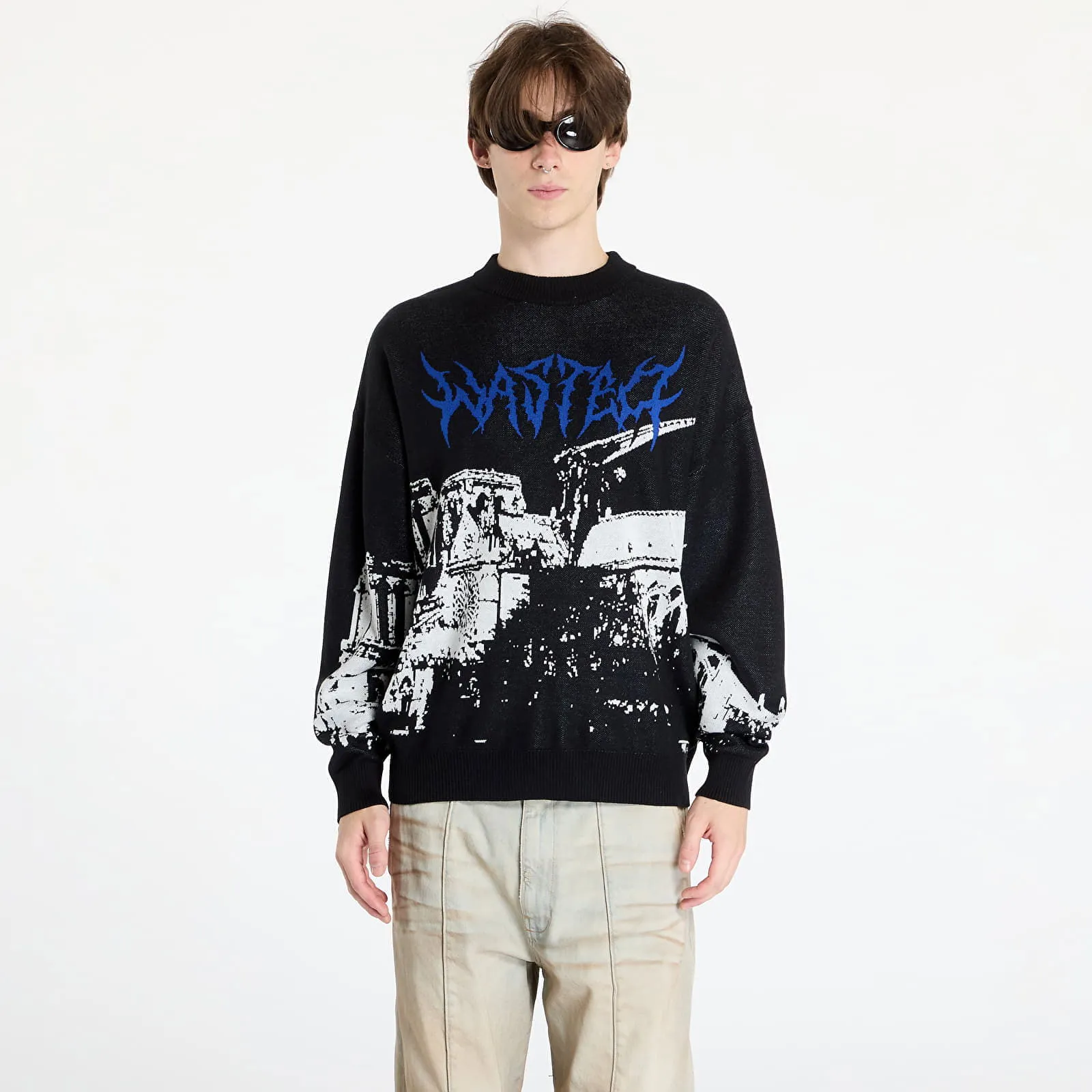 Wasted Paris Vault Sweater Black