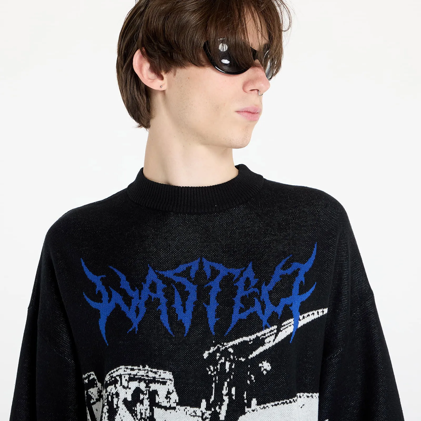 Wasted Paris Vault Sweater Black