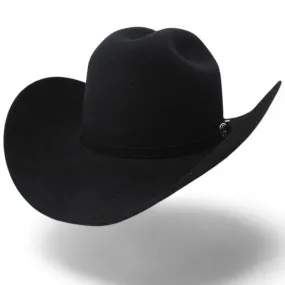 West Point 6X Cowboy Felt Hat Milano Style - Black