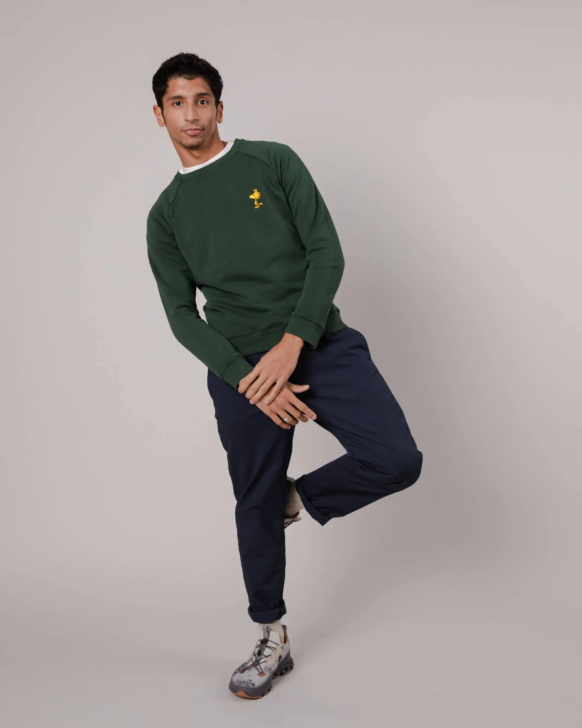 Woodstock Peanuts Sweatshirt Green