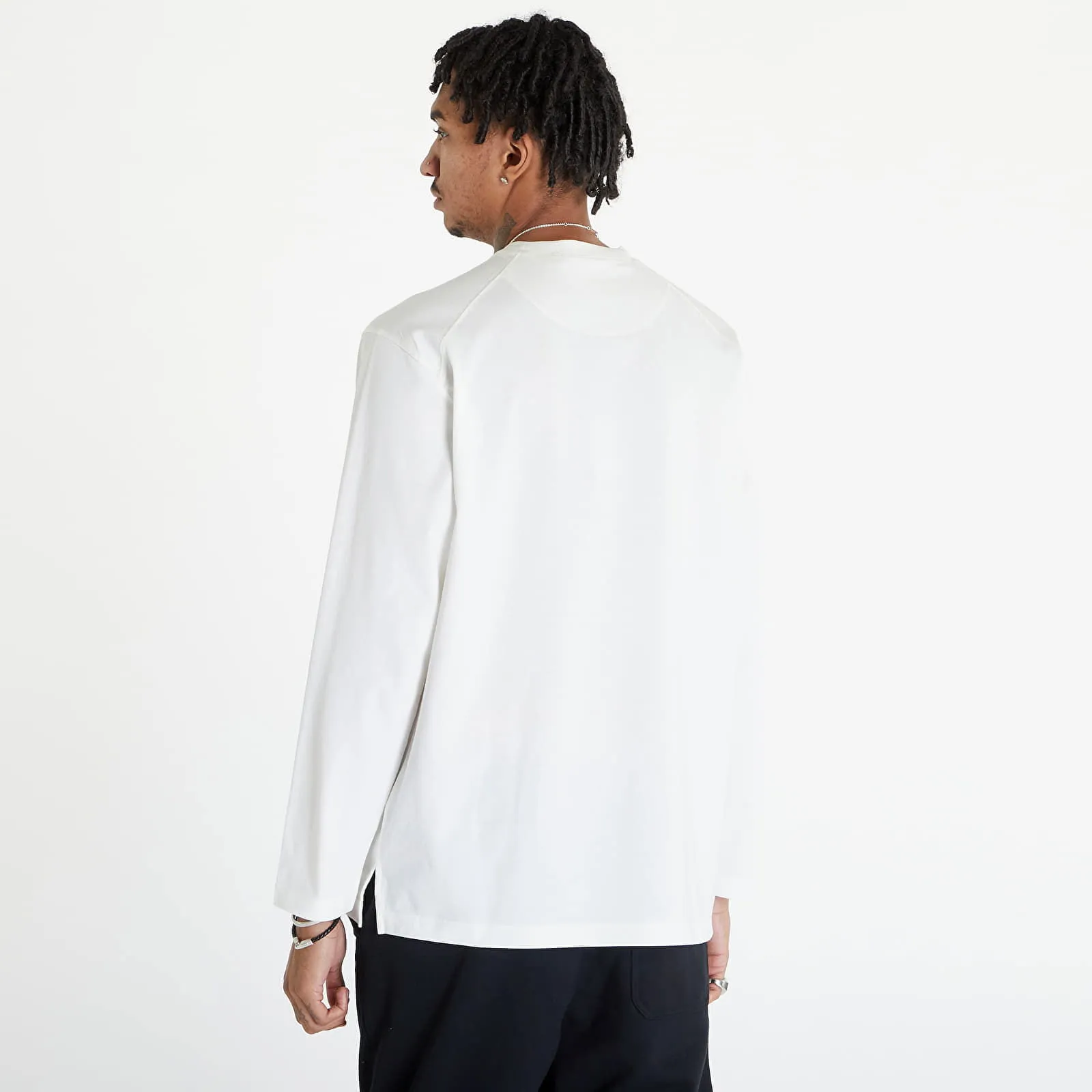 Y-3 Graphic Long Sleeve Tee UNISEX Off White