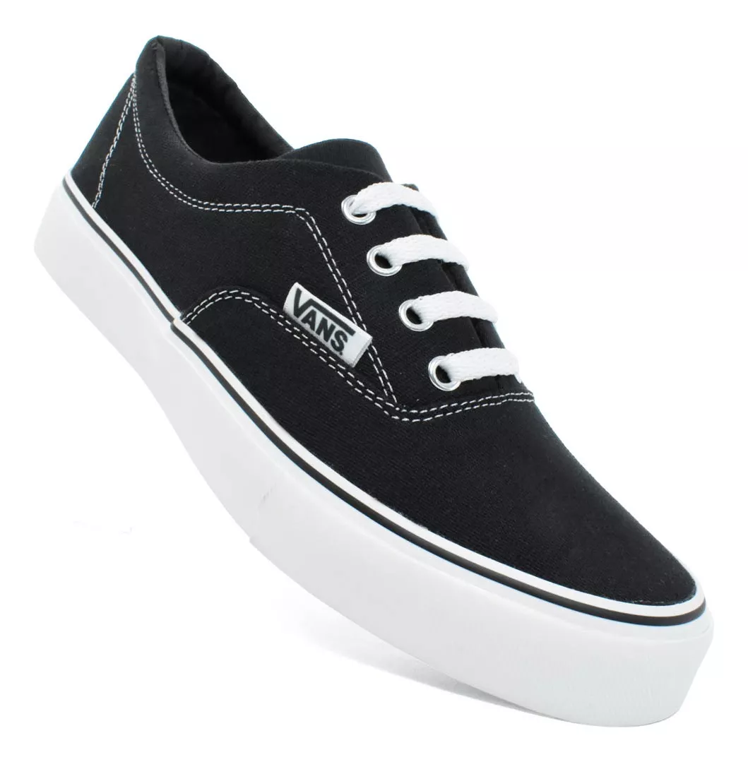 Zapatilla Lona Urbana Sneaker Lifestyle Unisex Vn-l Bajo