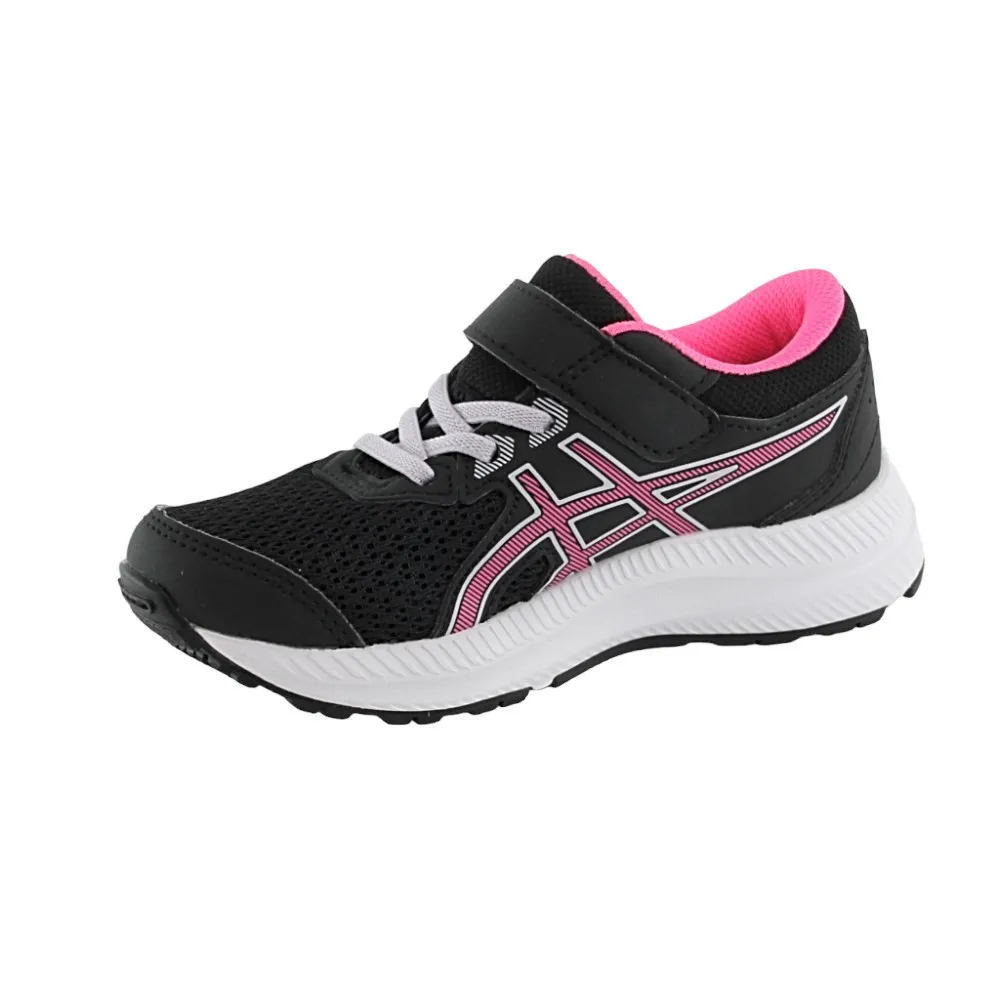 Zapatillas Asics Contend Negro-Fucsia