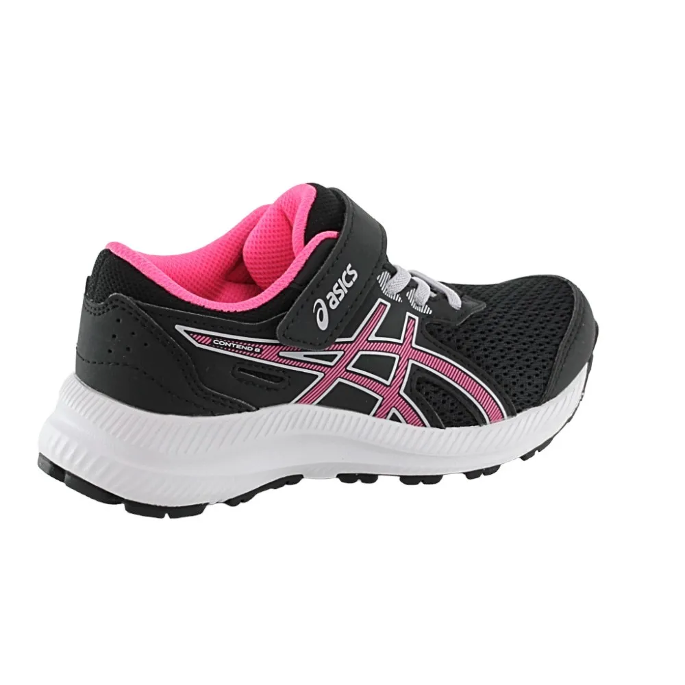 Zapatillas Asics Contend Negro-Fucsia