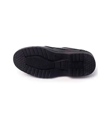 Zapato farmacia cordones hombre ancho especial ANCHO 15 pies muy delicados Calzafarma en negro