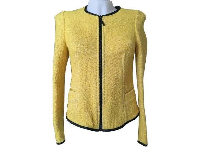 Zara Chaquetas Amarillo 