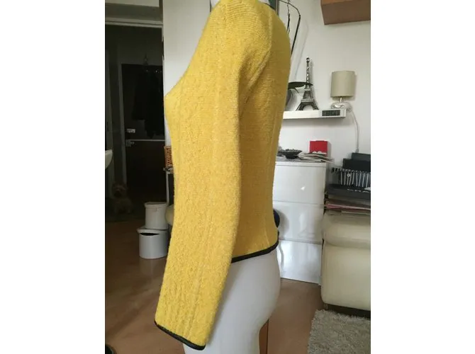 Zara Chaquetas Amarillo 